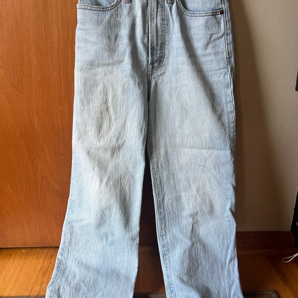 Women’s Madewell Perfect Vintage Wide Leg Crop Jeans